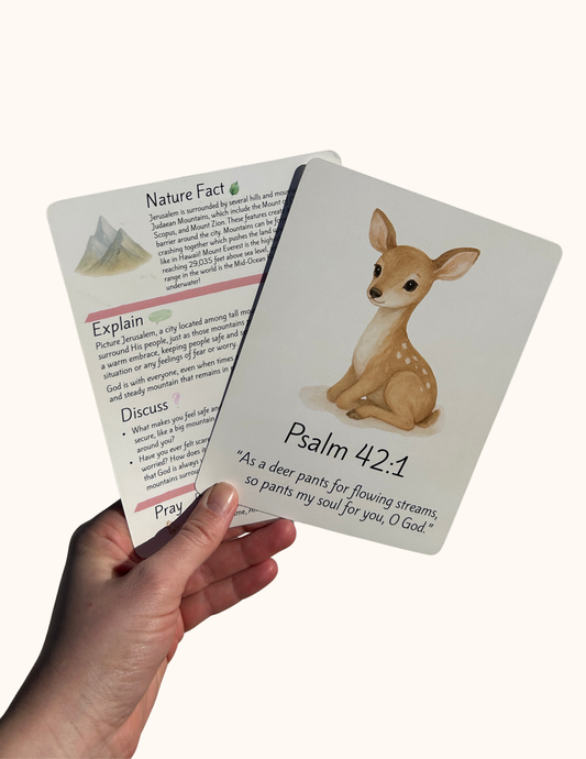 Nature Devotional Cards for Families