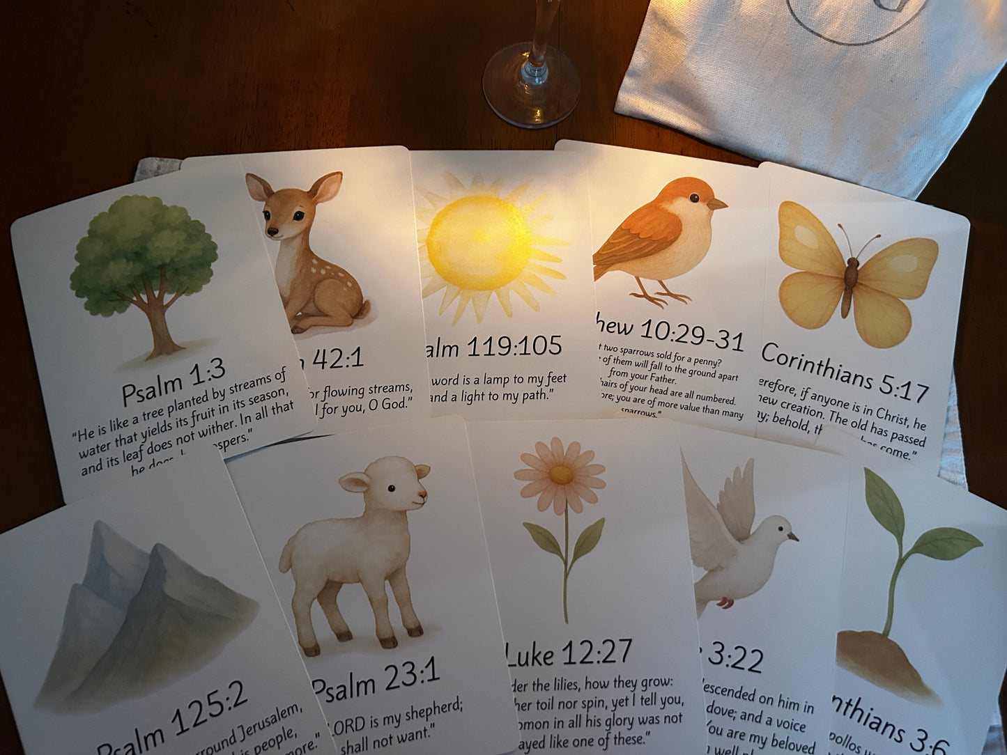 Nature Devotional Cards for Families